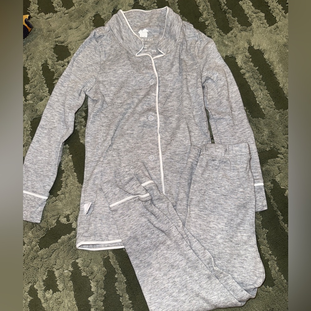 Paper crane piped pajamas